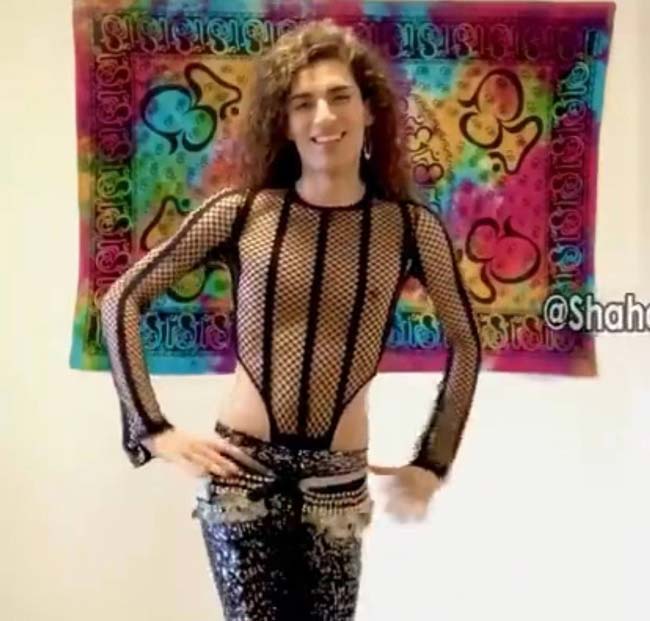 شهاب شیری کیست؟ | رقص و نوع پوشش عجیب ترنس و همجنس باز ایرانی (+عکس)
